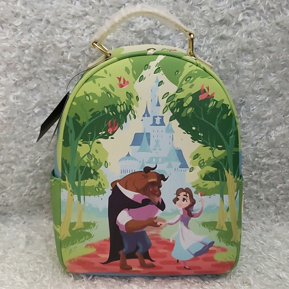 NWT Loungefly Beauty and the Beast mini backpack main image 15